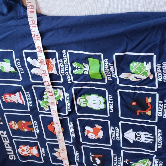 Super Mario Screen Print T-shirt Size M (38/40) - NWT - Picture 4 of 6